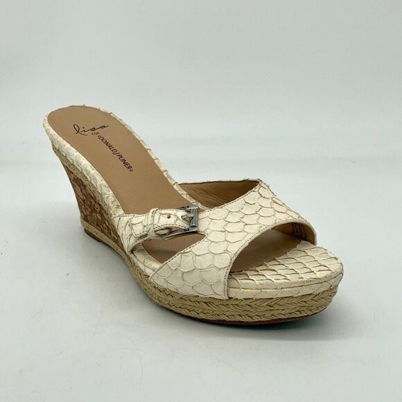 Donald J. Pliner Shoes - Donald J. Pliner Snakeskin Wedge Sandal